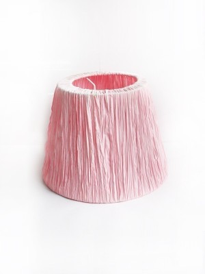 Corrogated Pink Lamp