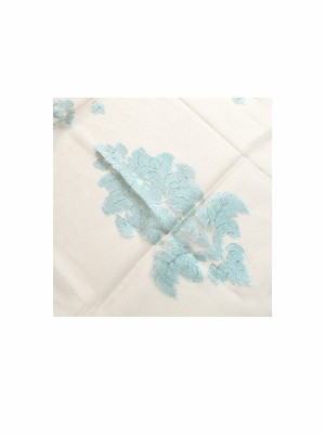 Embroidered Turquoise