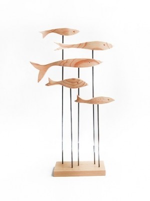 Wodden Fish Decor