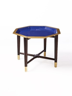 Blue Enamel Tray
