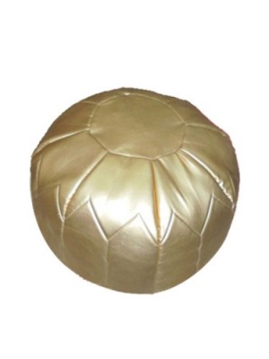 Gold Pouf