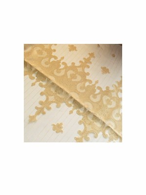 Gold Embroider Table Cloth 