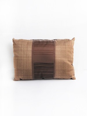Brown Rectangular Pillow