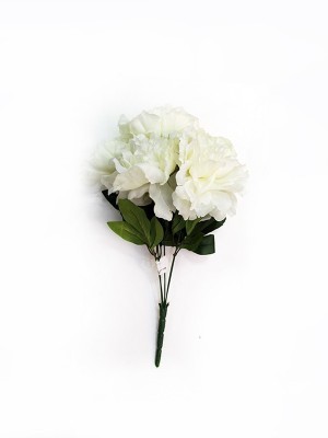 ARTIFICIAL PEONY WHITE