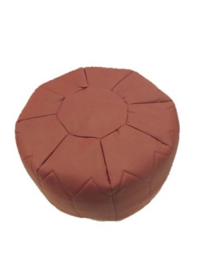 Maroon Poufs